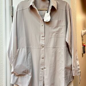 Prana Railay oversized button down